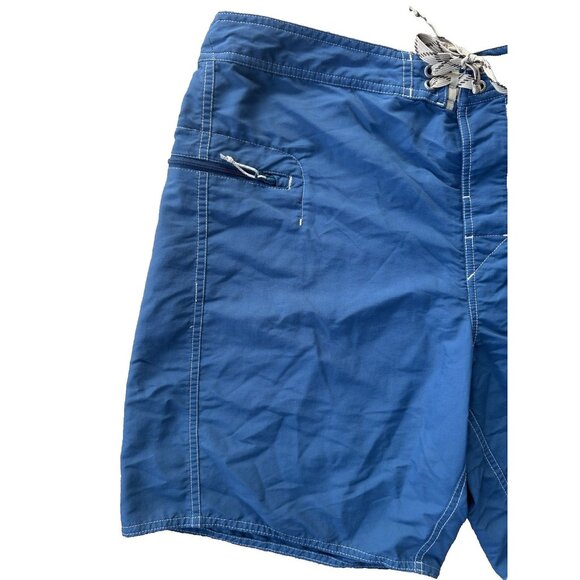 Patagonia 86769 Blue Minimalist Wavefarer Board Shorts Swim Surf Men's Size 36 - Picture 4 of 9